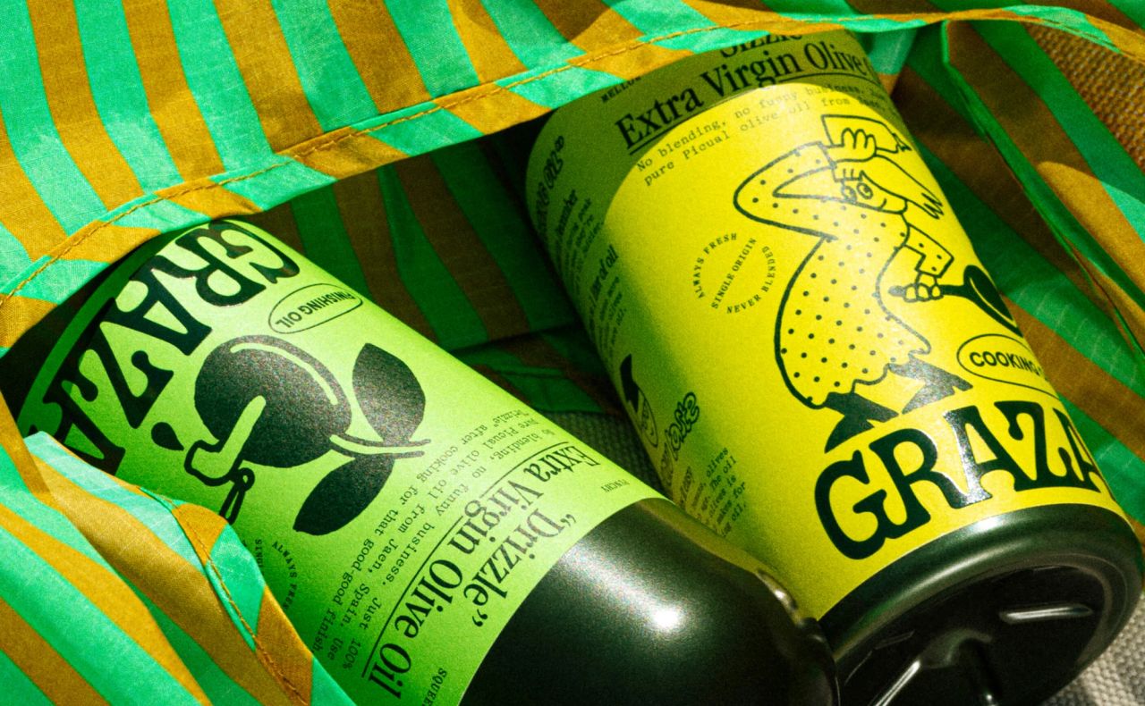 Graza olive oil range by Gander