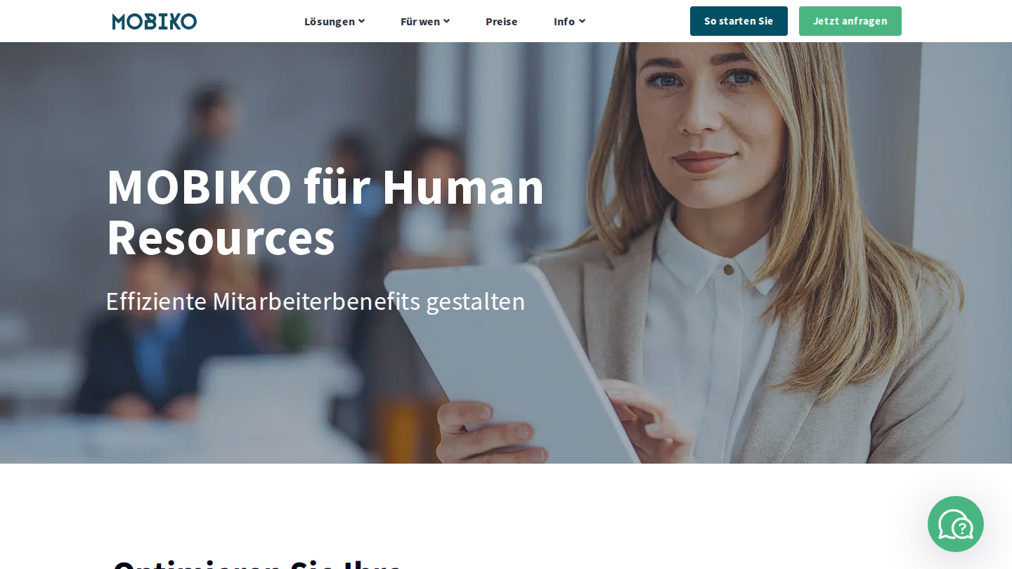 MOBIKO homepage