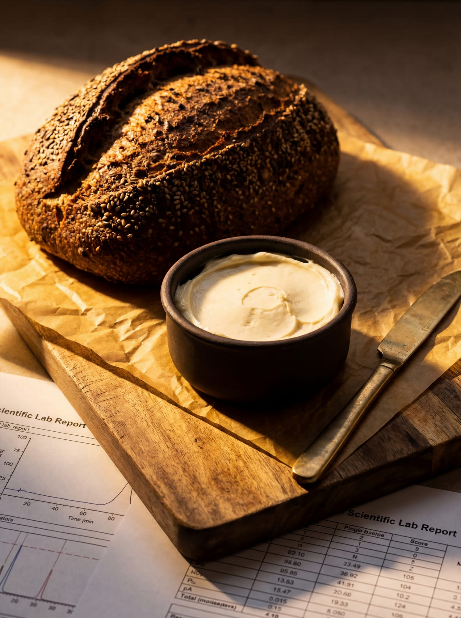 Food bread texture