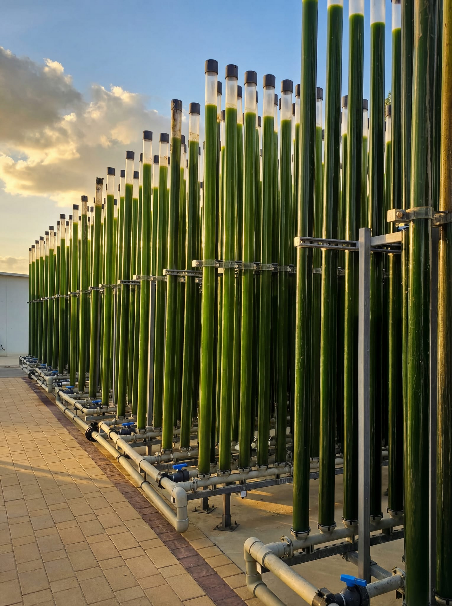 Lab algae farm