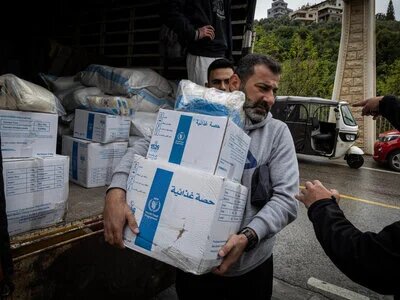 Lebanon food distribution