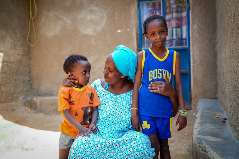 WFP beneficiary family — Uganda, 2026